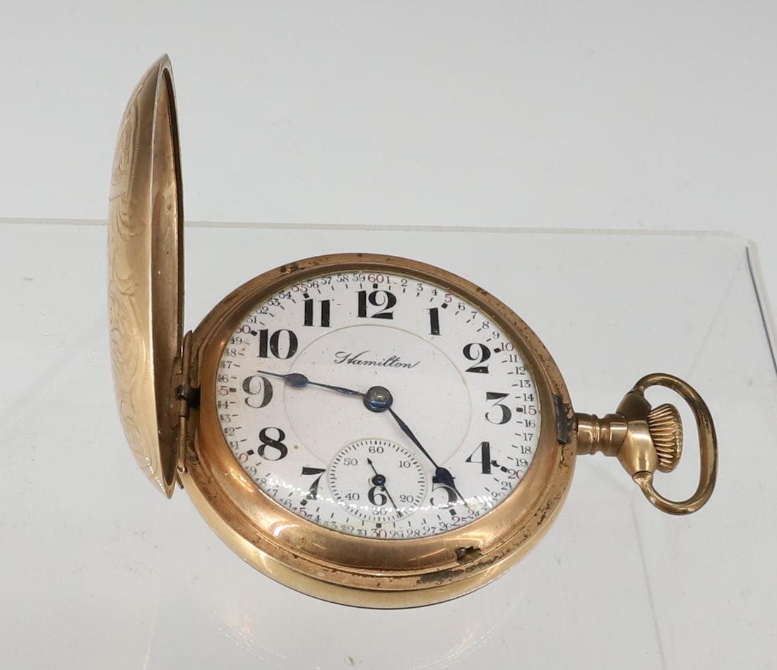 HAMILTON POCKET WATCH (1 of 4)