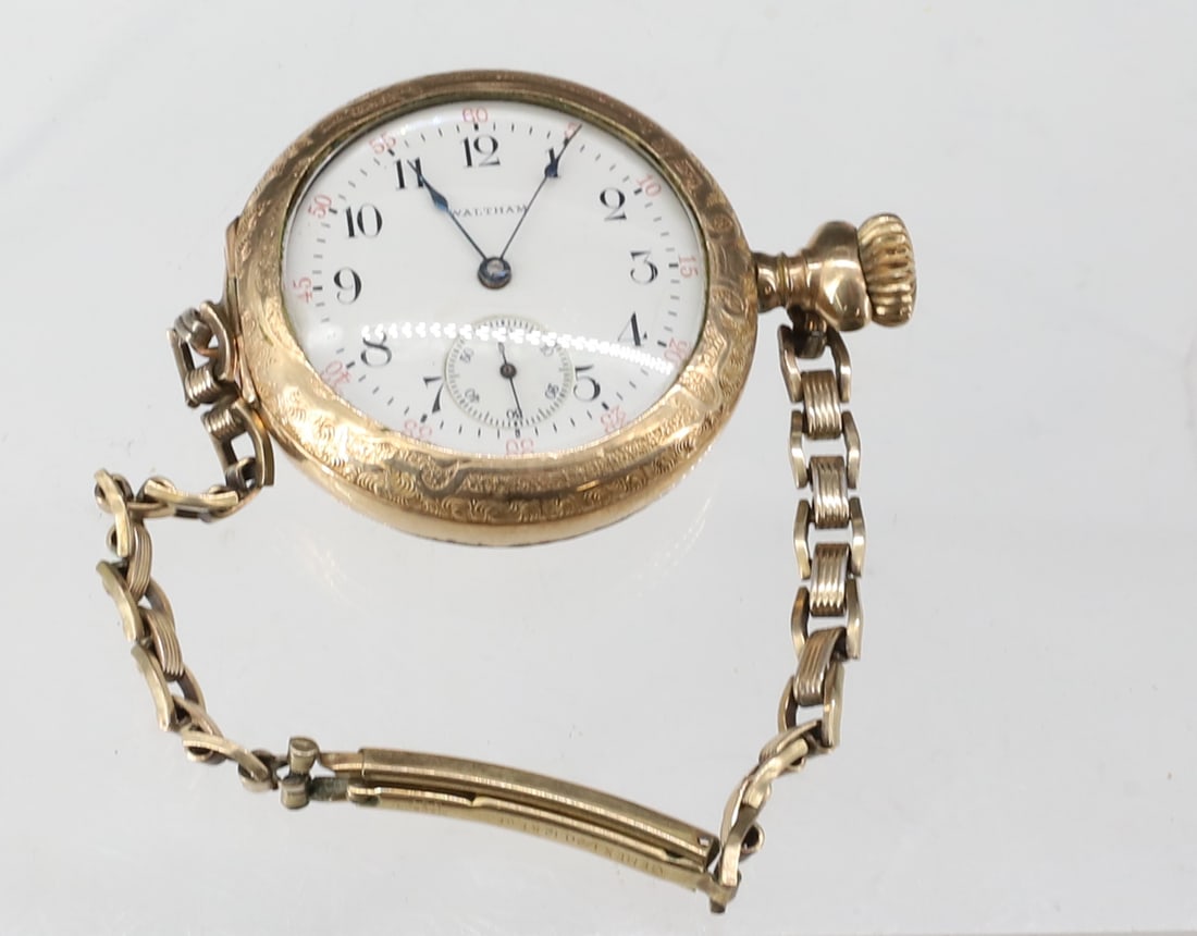 WALTHAM POCKET/WRIST WATCH (1 of 3)