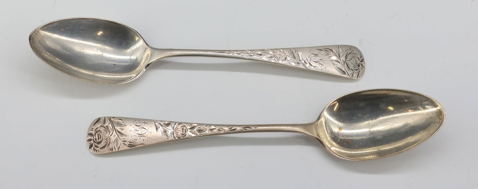(9) STERLING SILVER GORHAM TEASPOONS - 2