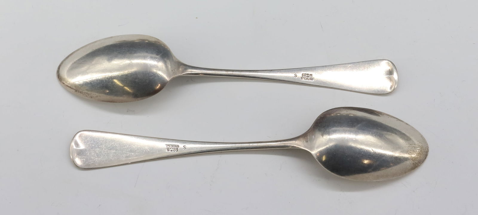 (9) STERLING SILVER GORHAM TEASPOONS - 3