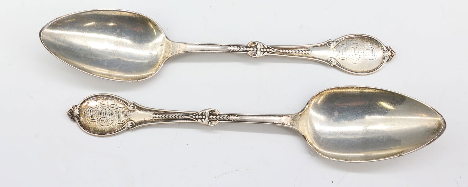 (9) STERLING SILVER GORHAM TEASPOONS - 2
