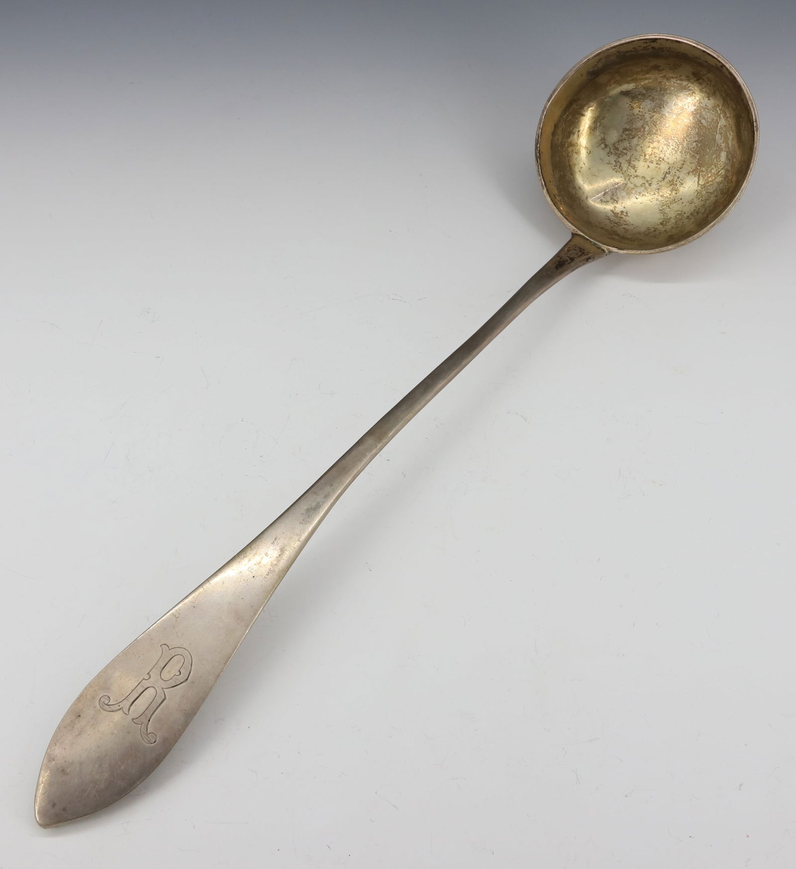 #13 SILVER GERMAN LADLE - 2