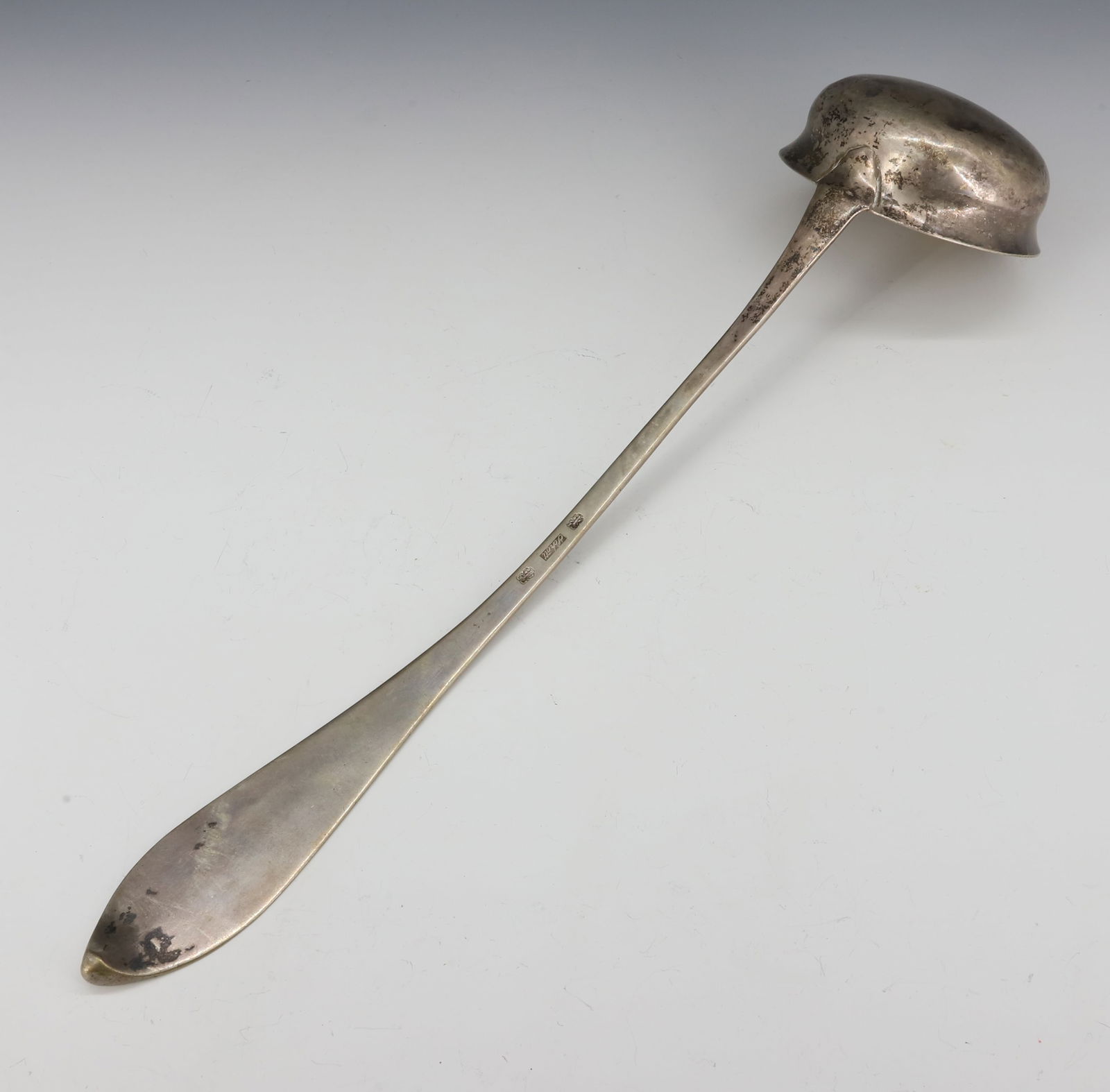 #13 SILVER GERMAN LADLE - 3