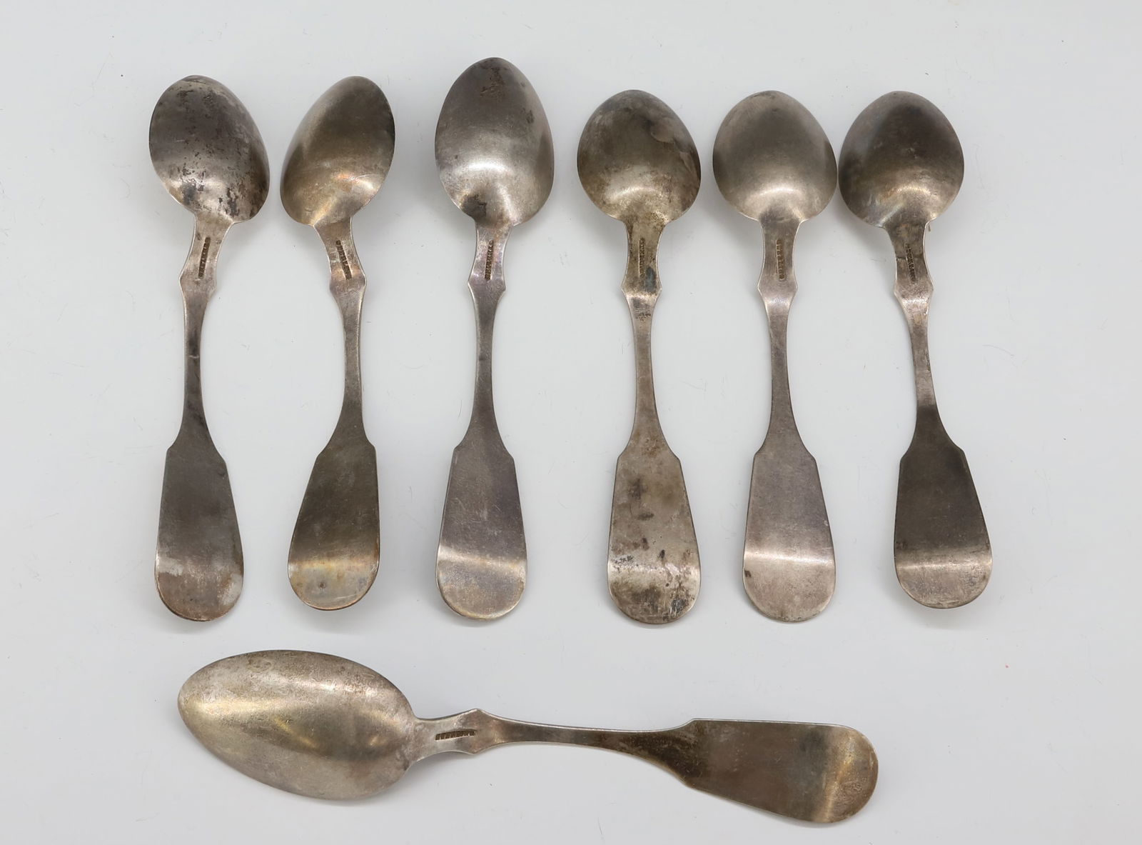 (7) STERLING SILVER TEASPOONS - 3