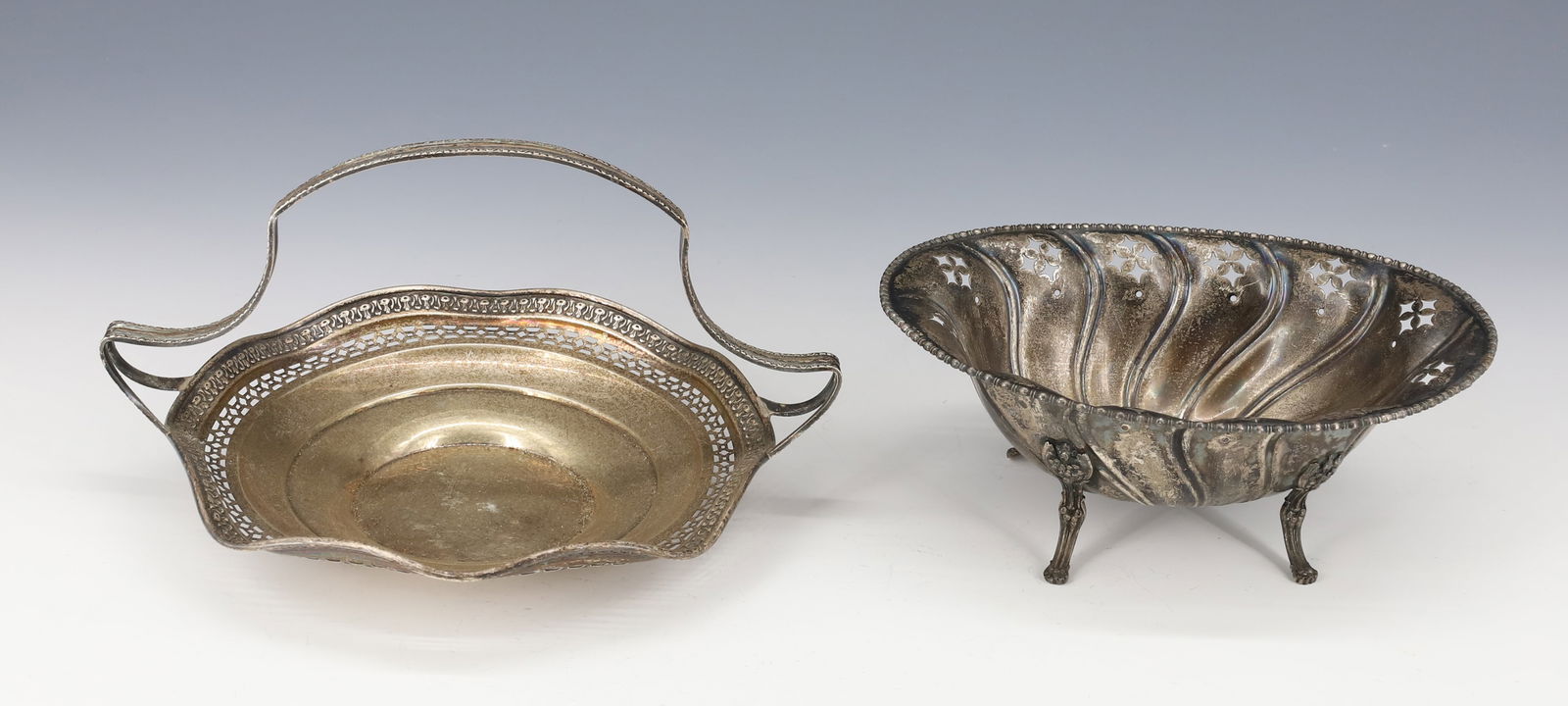 (2) STERLING SILVER BASKET/BOWL (1 of 4)