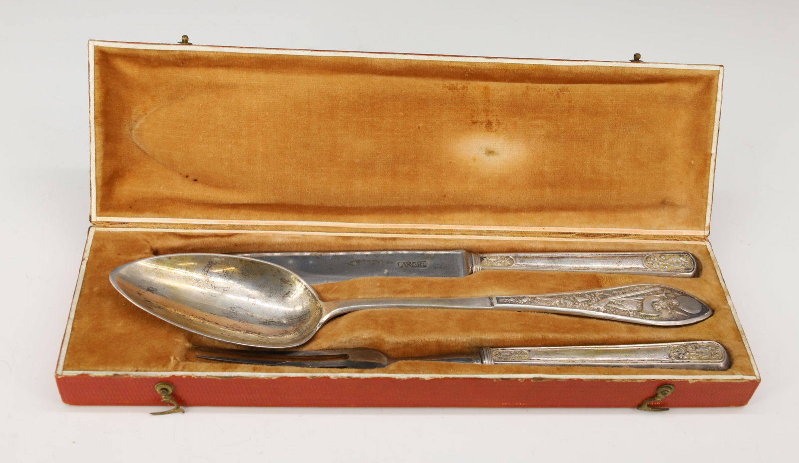 (3) GERMAN SILVER FLATWARE SET (1 of 4)
