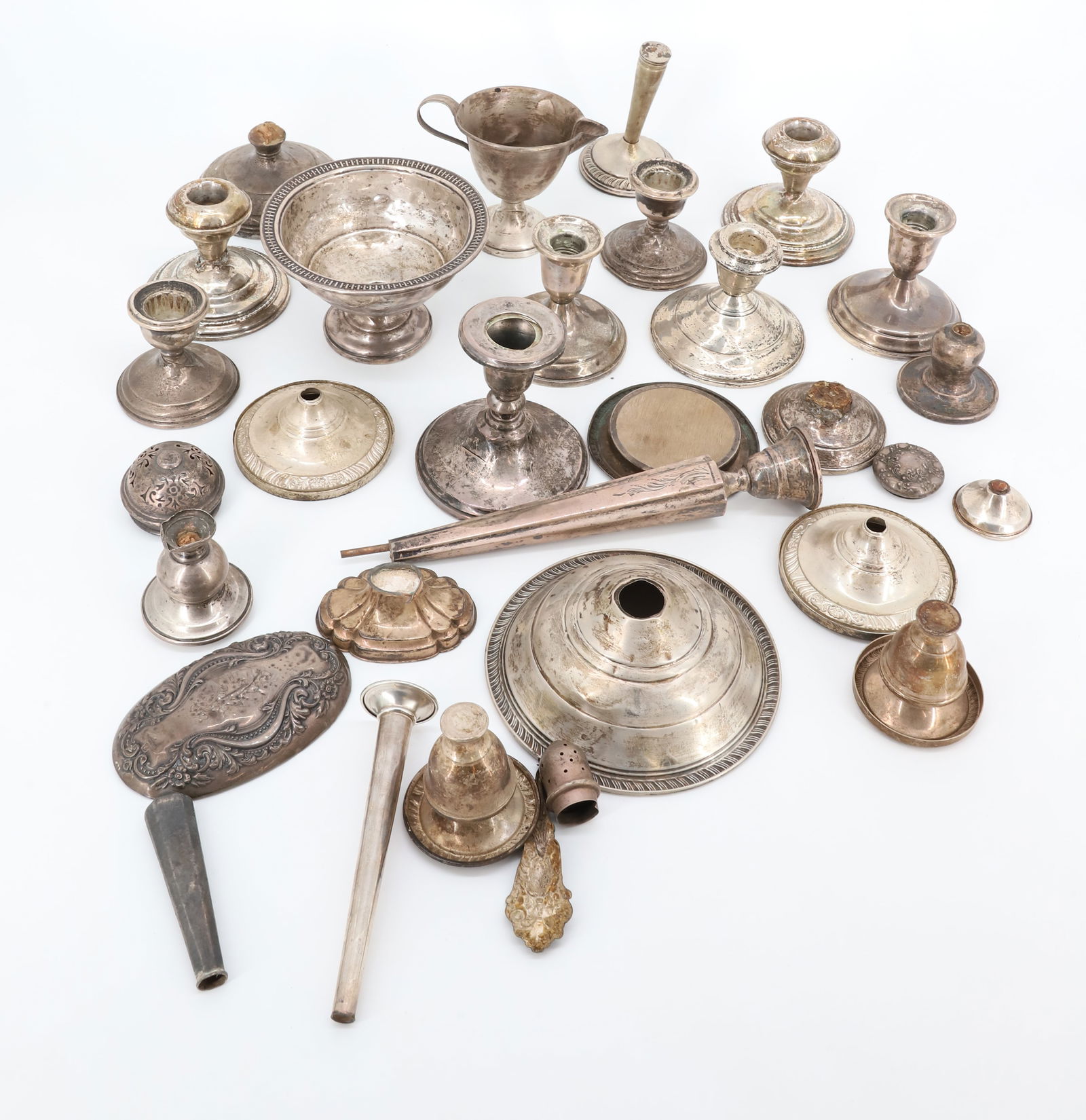 WEIGHTED STERLING SILVER LOT (1 of 3)