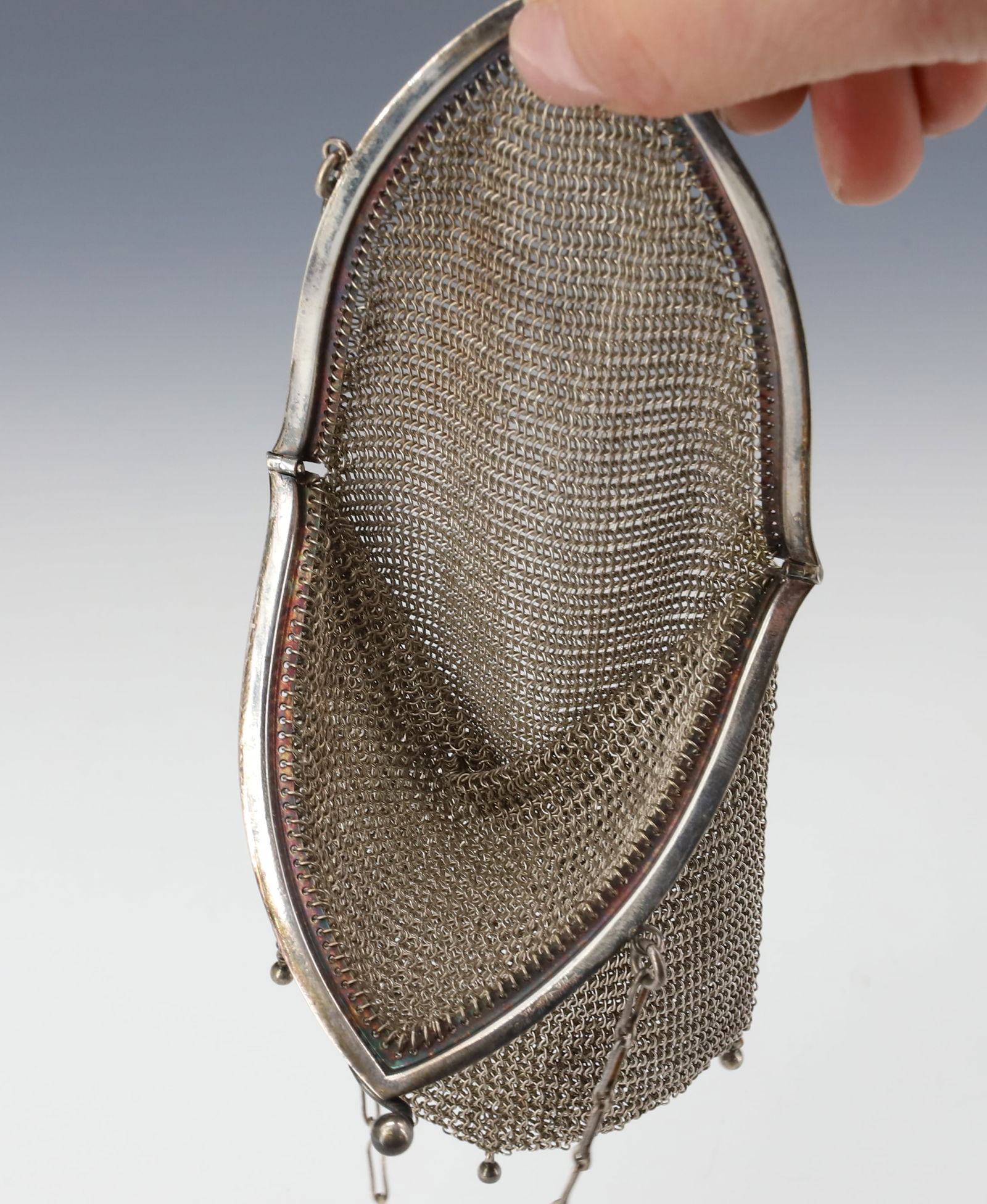 (3) ART DECO MESH PURSES/COMPACT - 5