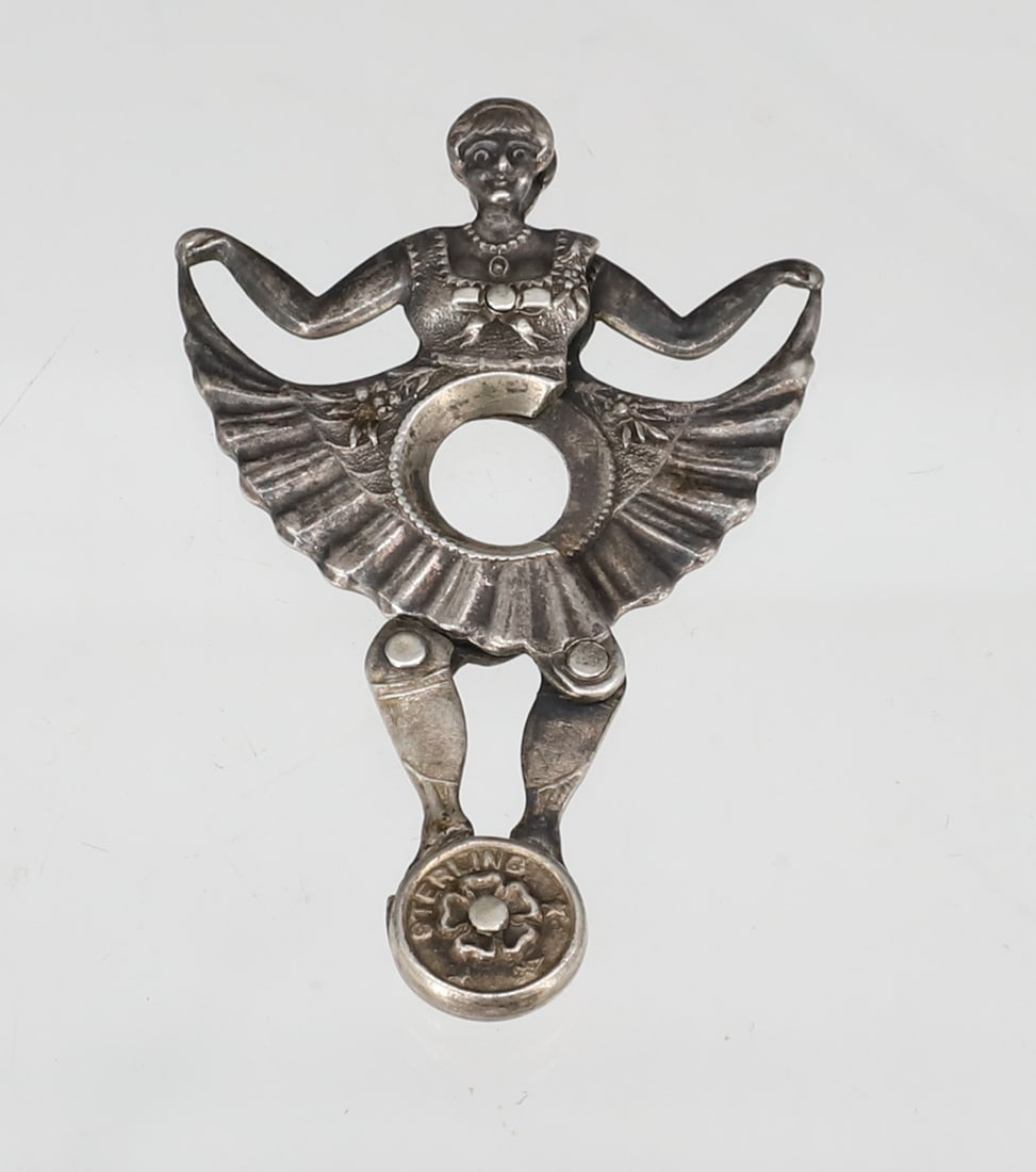 STERLING SILVER CIGAR CUTTER (1 of 2)