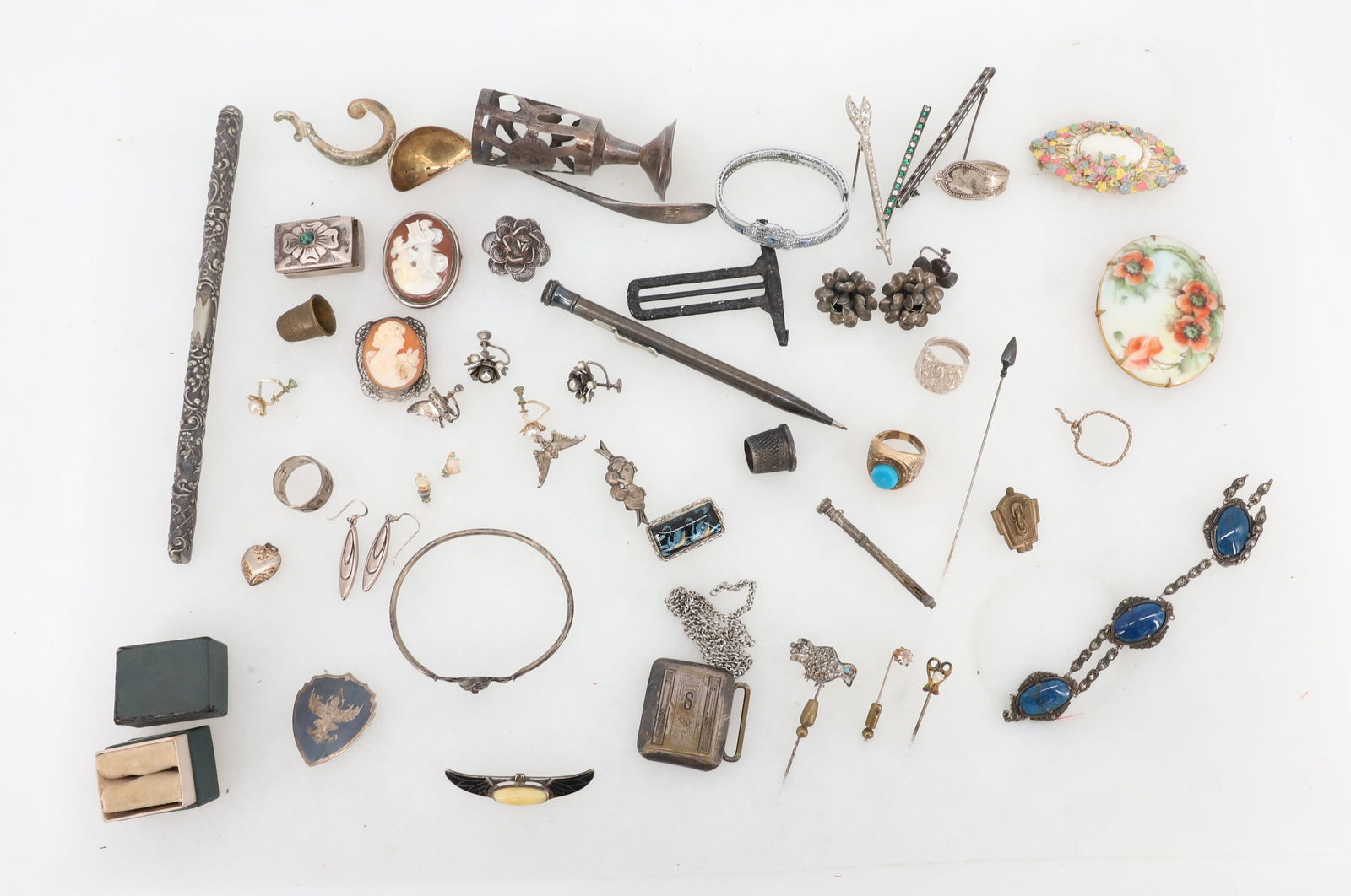 STERLING SILVER JEWELRY LOT (1 of 9)