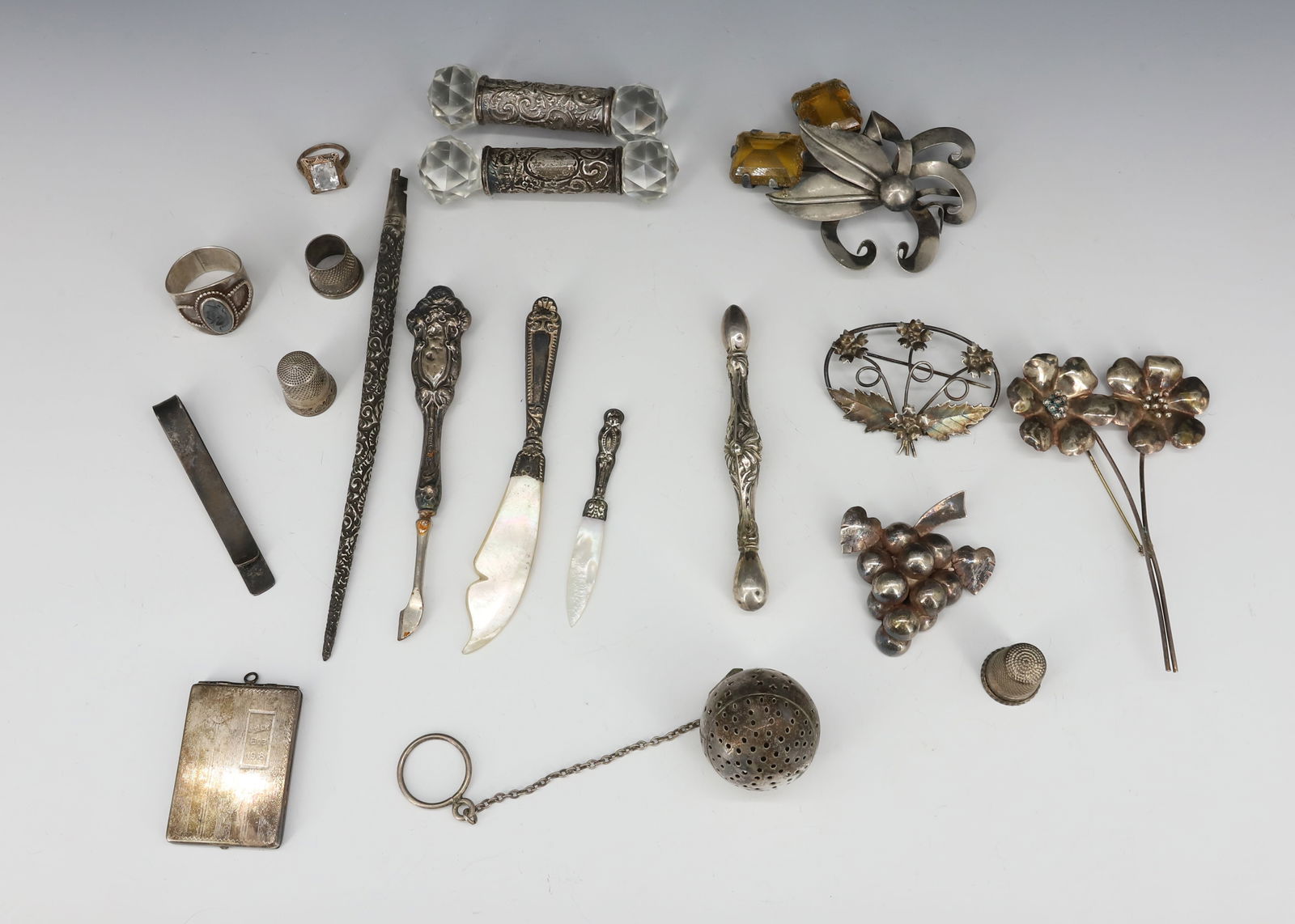 STERLING SILVER JEWELRY LOT (1 of 5)