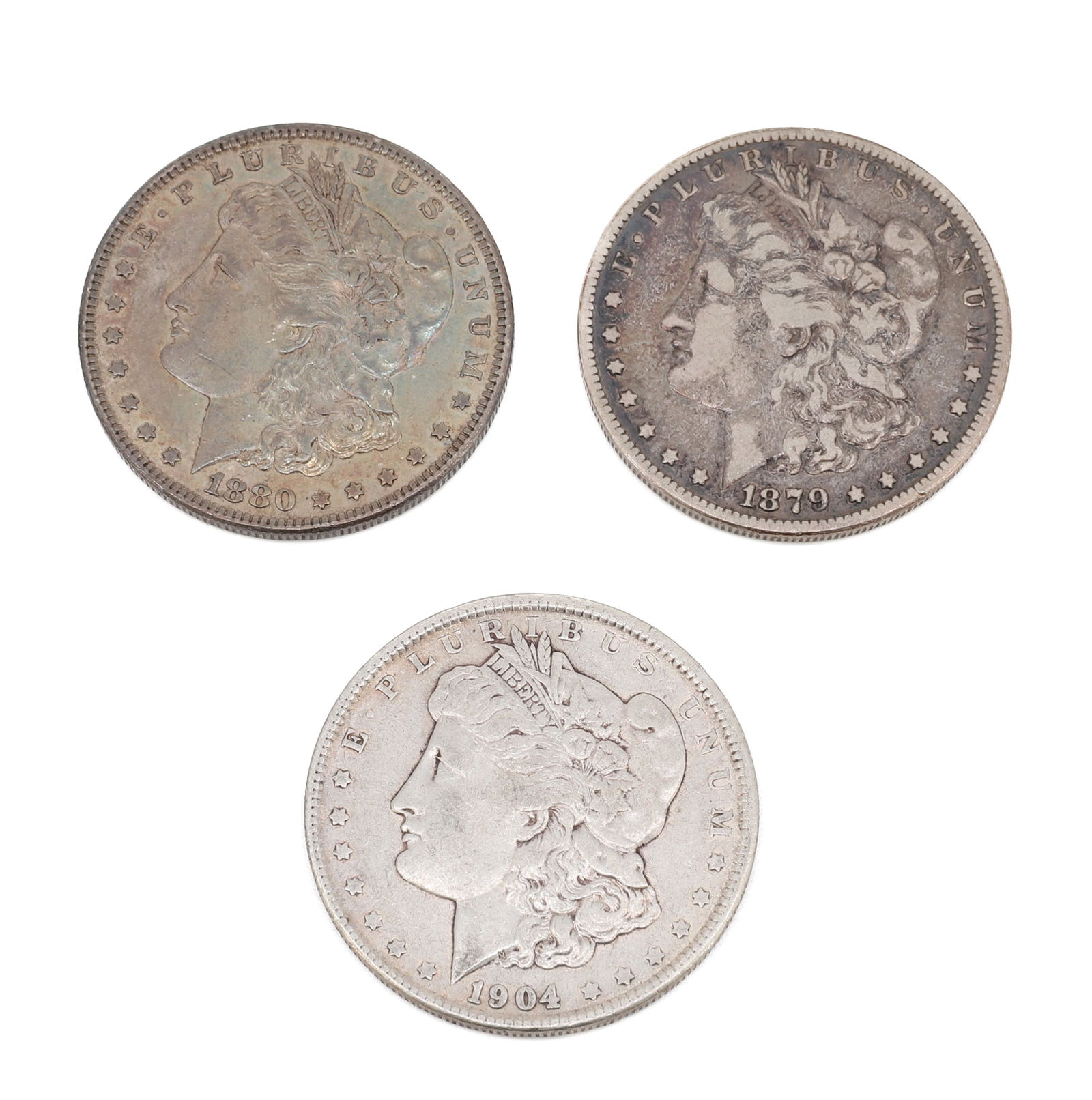 (3) MORGAN DOLLARS (1 of 2)