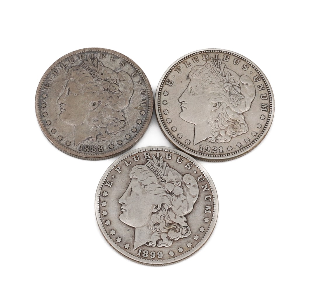 (3) MORGAN DOLLARS (1 of 2)