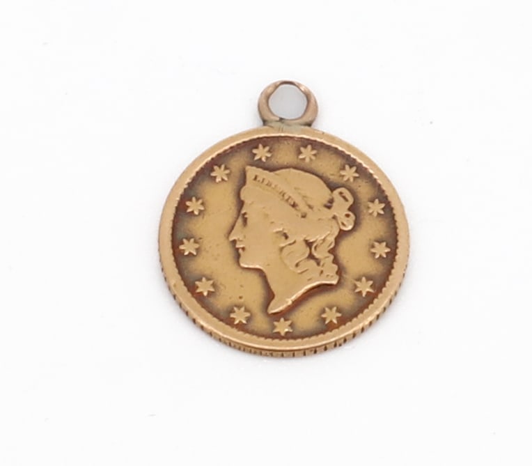 U.S. $1.00 GOLD - 1851 (1 of 2)