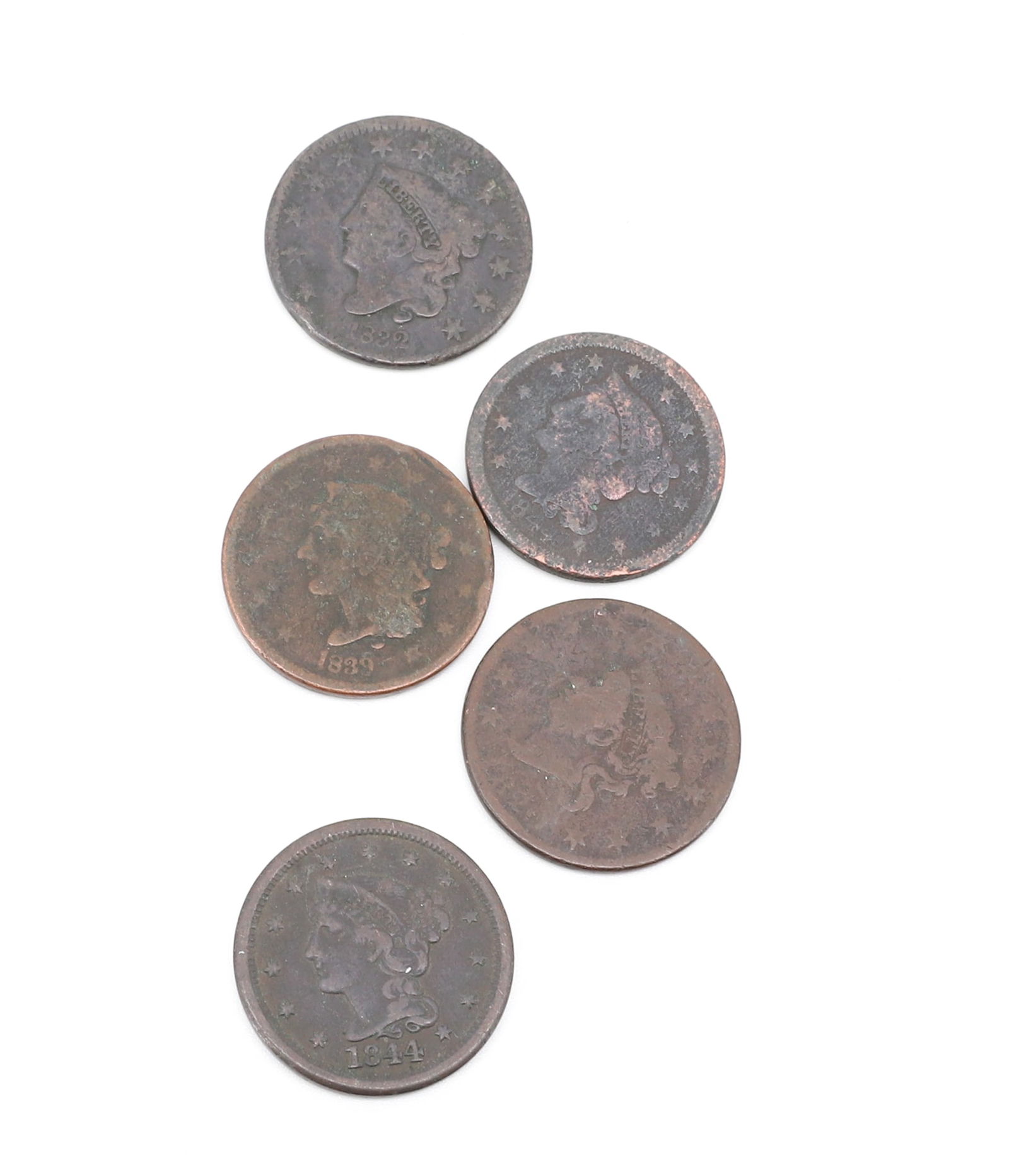 EARLY LARGE CENT LOT - 3