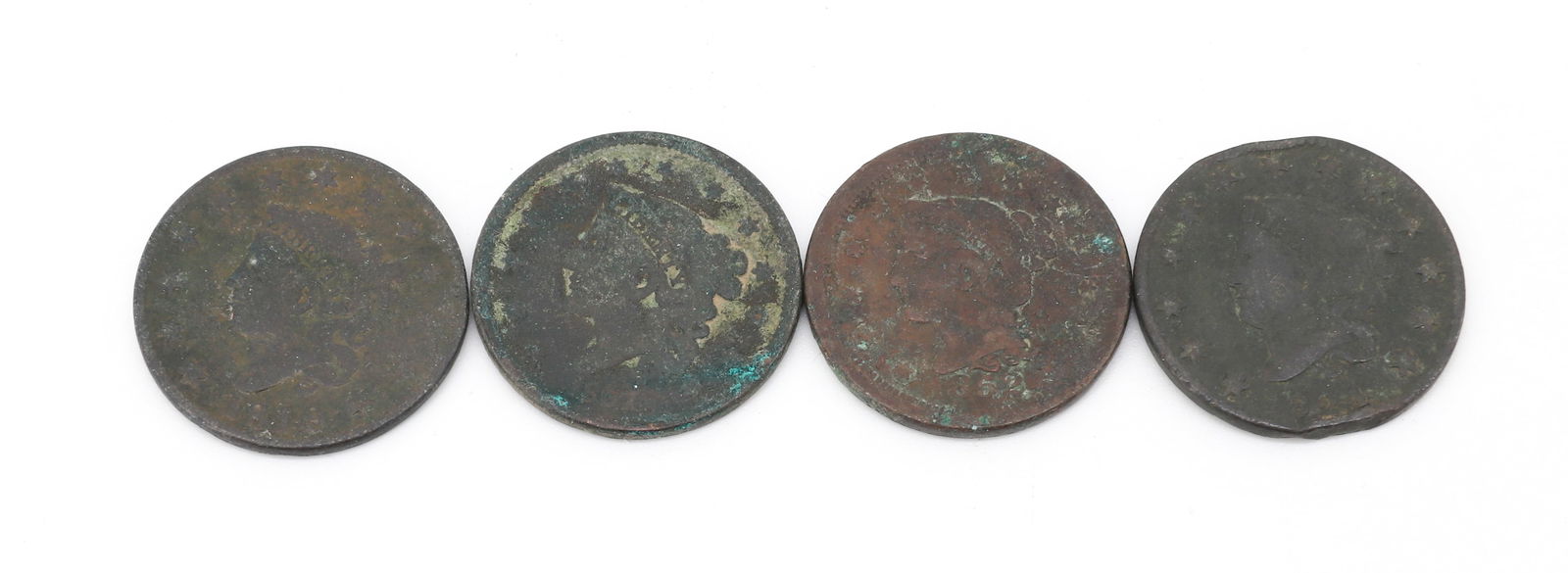 EARLY LARGE CENT LOT - 2