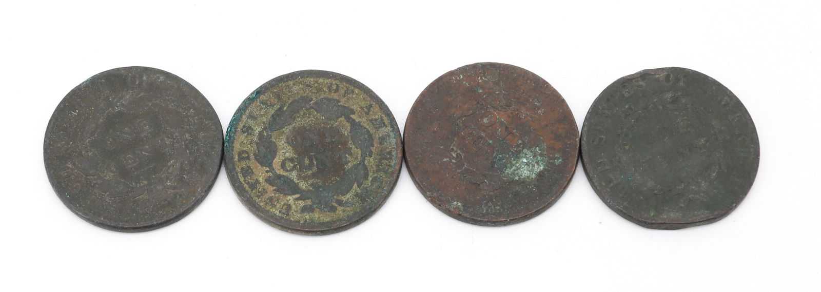 EARLY LARGE CENT LOT - 3