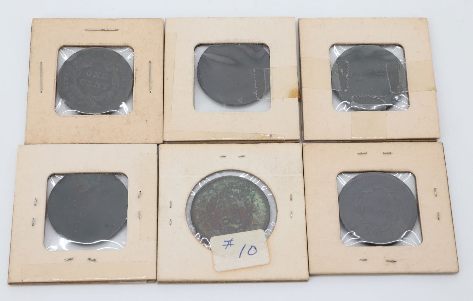 EARLY LARGE CENT LOT - 5