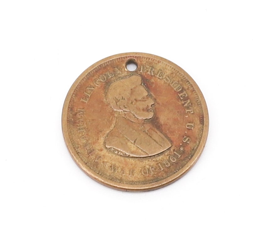 ABRAHAM LINCOLN WAR TOKEN (1 of 2)