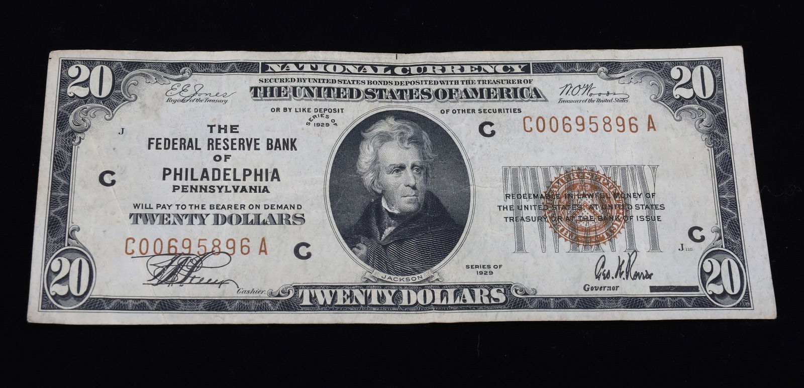 PHILADELPHIA FEDERAL RESERVE NOTE (1 of 2)