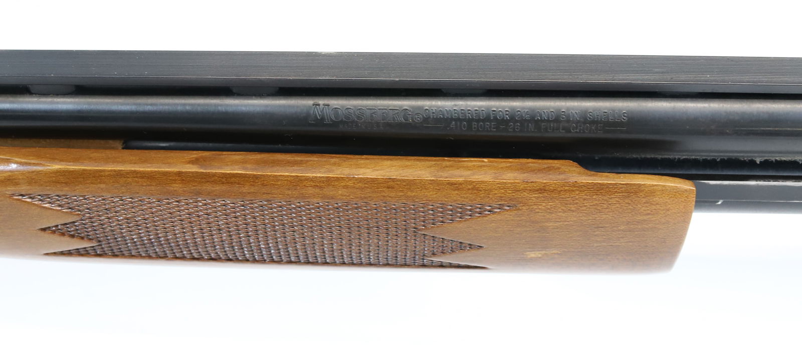 MOSSBERG MODEL 500 E PUMP SHOTGUN - 9