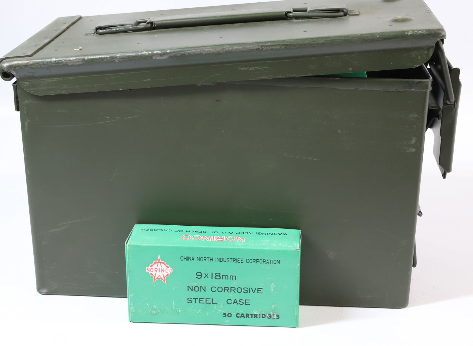 9MM MAKAROV/NORINCO AMMO: 1000 ROUNDS APPROX PLEASE READ CAREFULLY BEFORE BIDDING. ALL PAYMENTS MUST BE MADE BEFORE ITEMS CAN BE SHIPPED. BUYERS CAN PAY VIA LIVE AUCTIONEERS PAYMENT CENTER IF HAVING ITEMS SHIPPED OR WITH