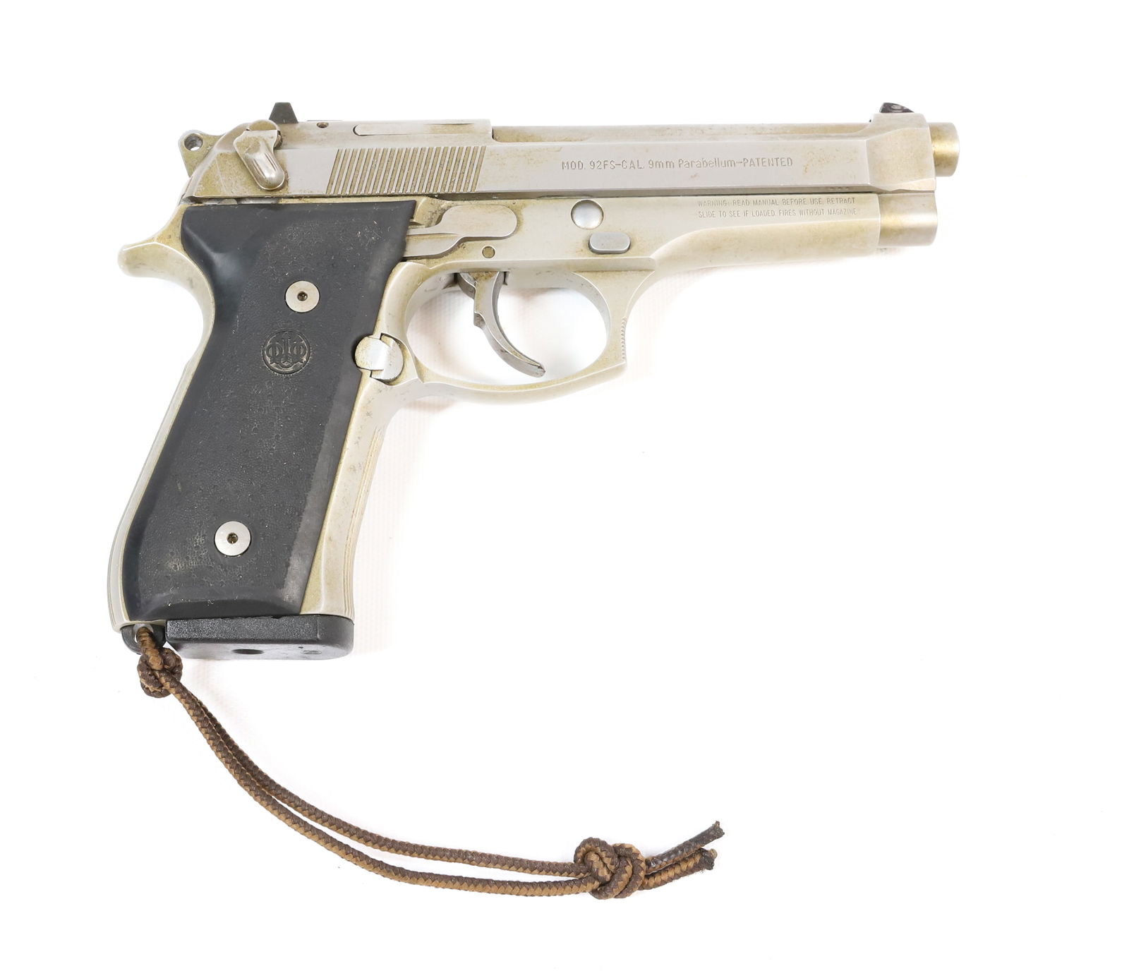 BERETTA MODEL 92FS SEMI AUTO PISTOL (1 of 6)