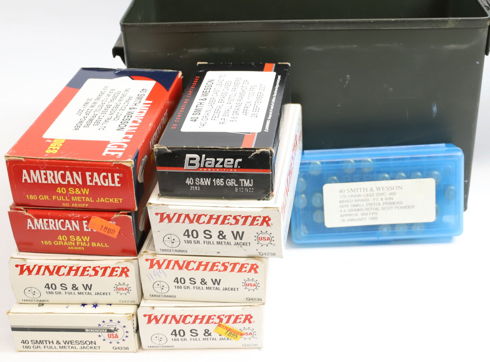 40 CAL SMITH AND WESSON AMMO (1 of 2)