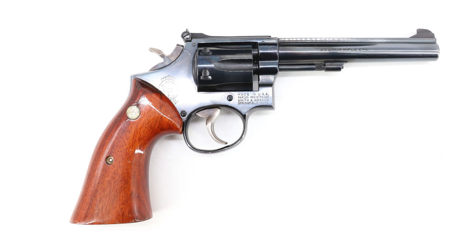 SMITH AND WESSON MODEL 17-3 REVOLVER (1 of 7)