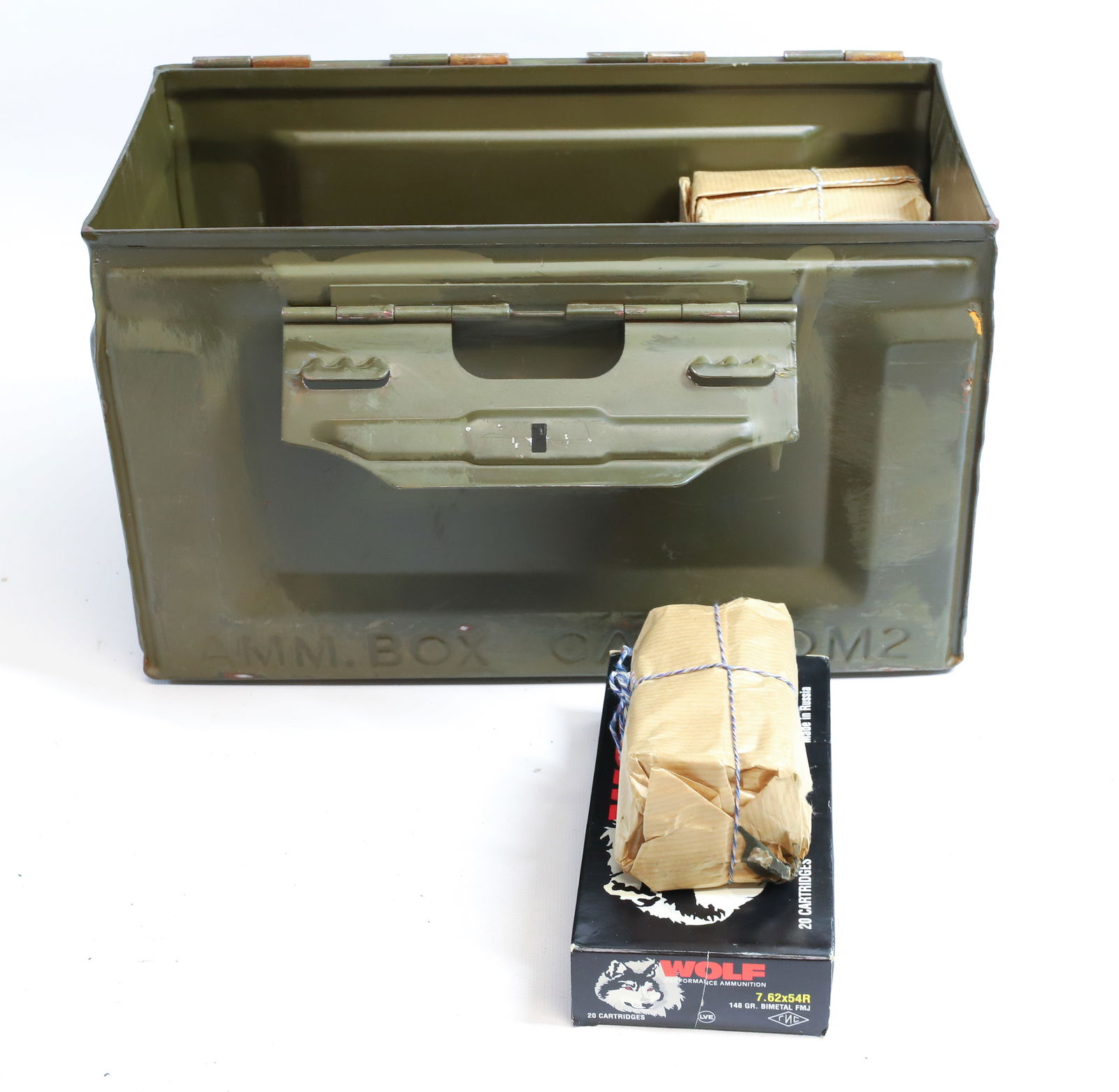 7.62 X 54 R AMMO LOT: ALBANIAN, 150 GR, FMJ - 160 ROUNDS PLEASE READ CAREFULLY BEFORE BIDDING. ALL PAYMENTS MUST BE MADE BEFORE ITEMS CAN BE SHIPPED. BUYERS CAN PAY VIA LIVE AUCTIONEERS PAYMENT CENTER IF HAVING ITEMS SHIPP