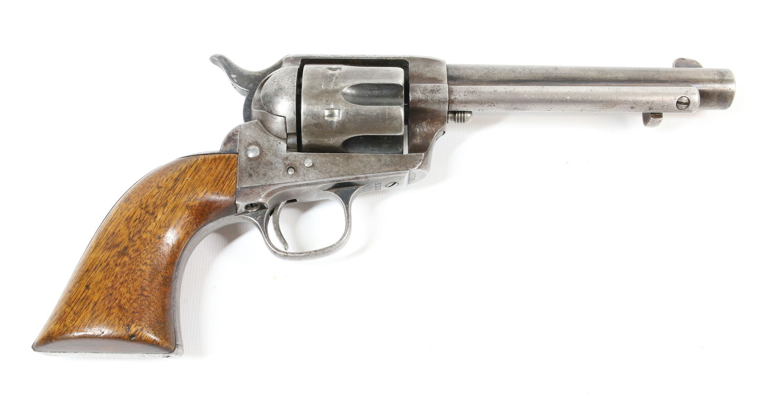 COLT SINGLE ACTION ARMY: 44 CAL, SERIAL# 80905, 5 1/2" BARREL - ORIGINAL CONDITION, 1882 MFG ANTIQUE OR BLACK POWDER, NO REGISTRATION OR TRANSFER REQUIRED PLEASE READ CAREFULLY BEFORE BIDDING. ALL PAYMENTS MUST BE MADE BEFORE