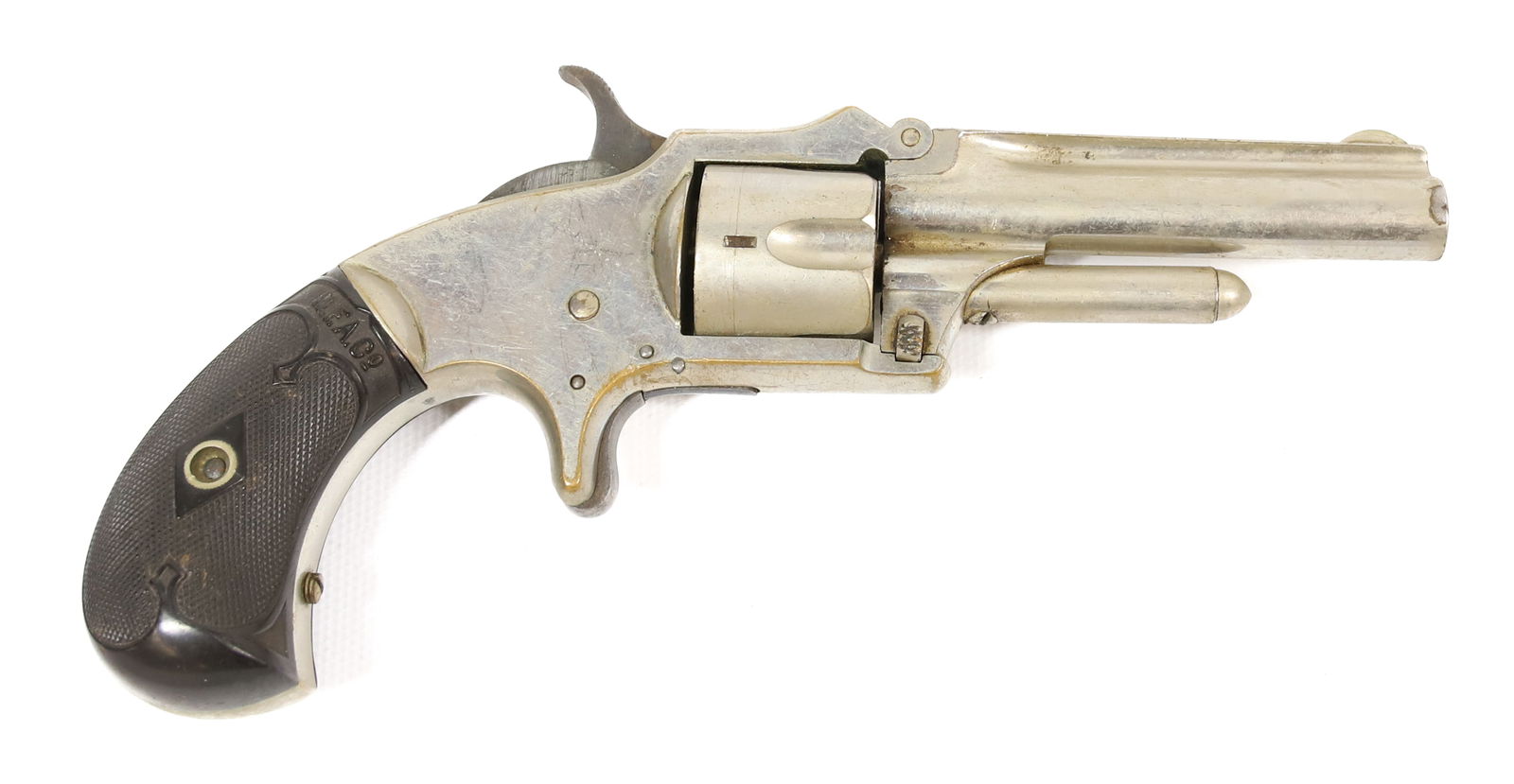 ANTIQUE MARLIN STANDARD REVOLVER: 30 CAL, NSN - 3" BARREL ANTIQUE OR BLACK POWDER, NO REGISTRATION OR TRANSFER REQUIRED PLEASE READ CAREFULLY BEFORE BIDDING. ALL PAYMENTS MUST BE MADE BEFORE ITEMS CAN BE SHIPPED. BUYERS CAN PAY