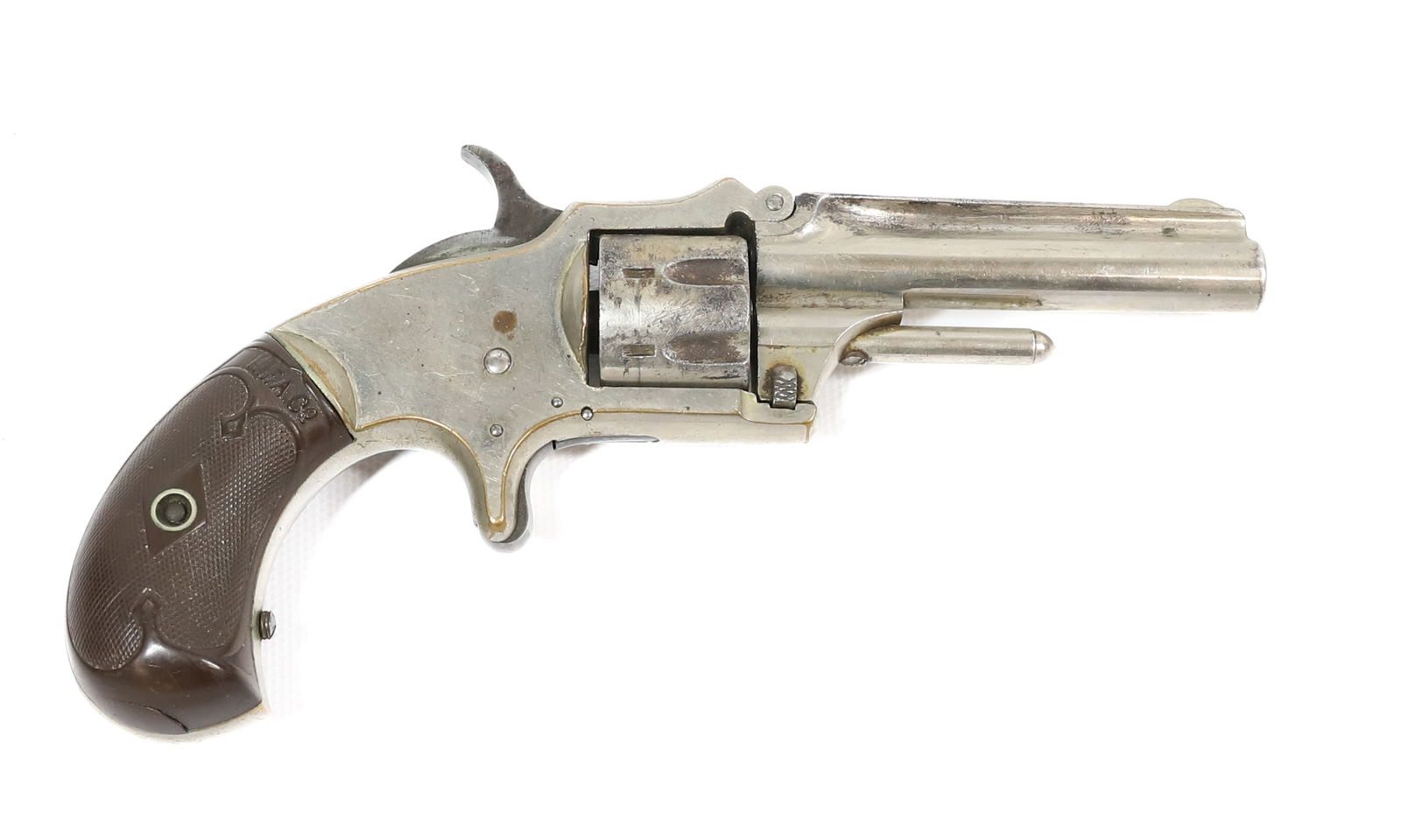 ANTIQUE MARLIN STANDARD REVOLVER: 1872, 22 CAL, 3" BARREL ANTIQUE OR BLACK POWDER, NO REGISTRATION OR TRANSFER REQUIRED PLEASE READ CAREFULLY BEFORE BIDDING. ALL PAYMENTS MUST BE MADE BEFORE ITEMS CAN BE SHIPPED. BUYERS CAN PAY