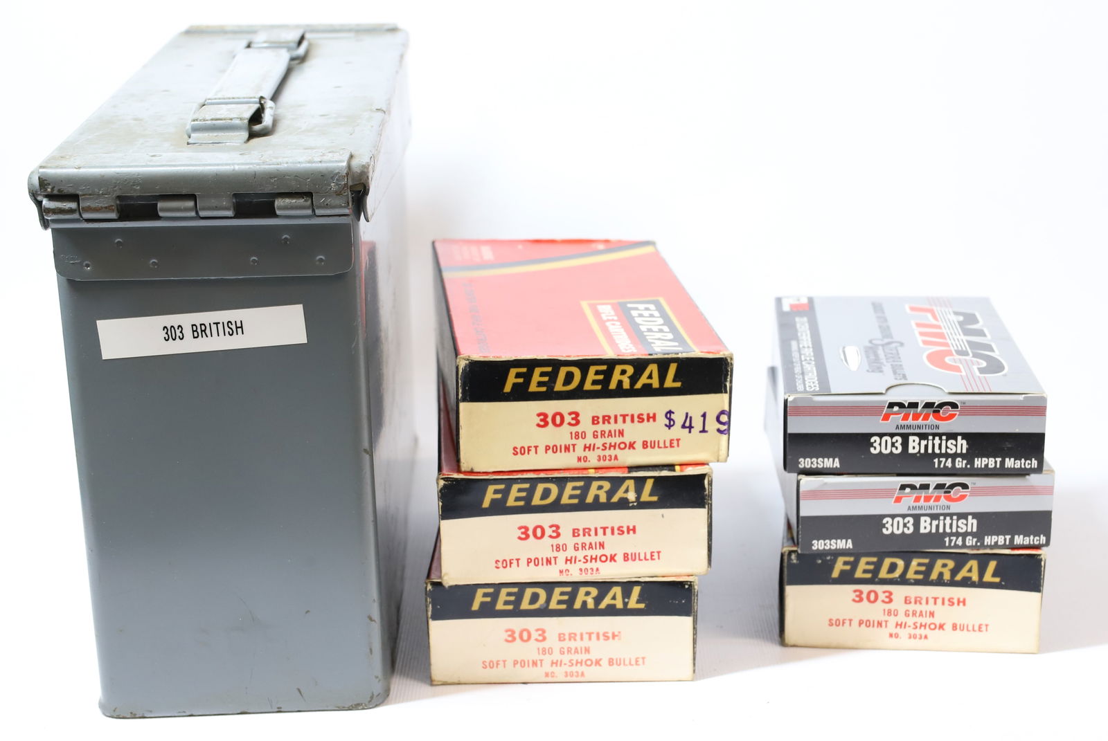 303 BRITISH AMMO LOT - 2