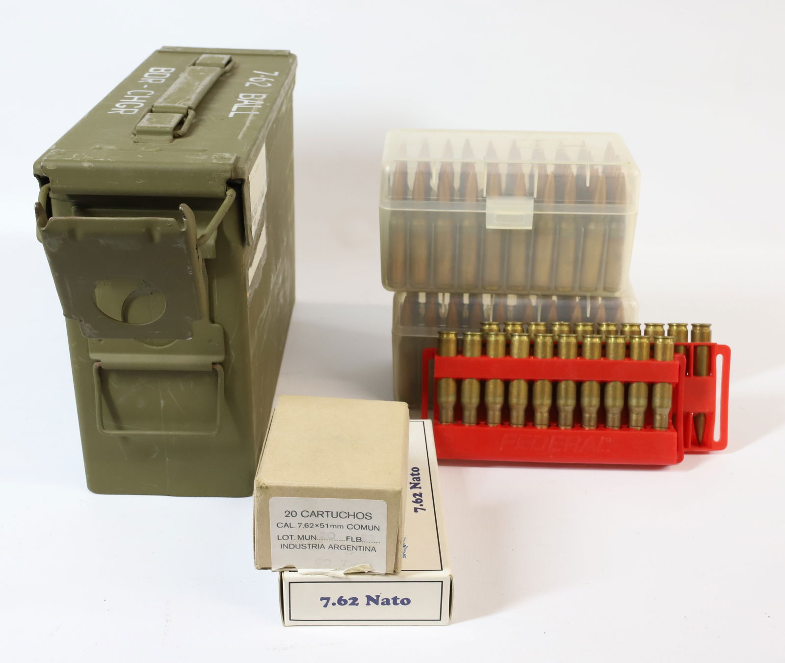 7.62 X 51 SOUTH AFRICAN AMMO LOT (1 of 2)