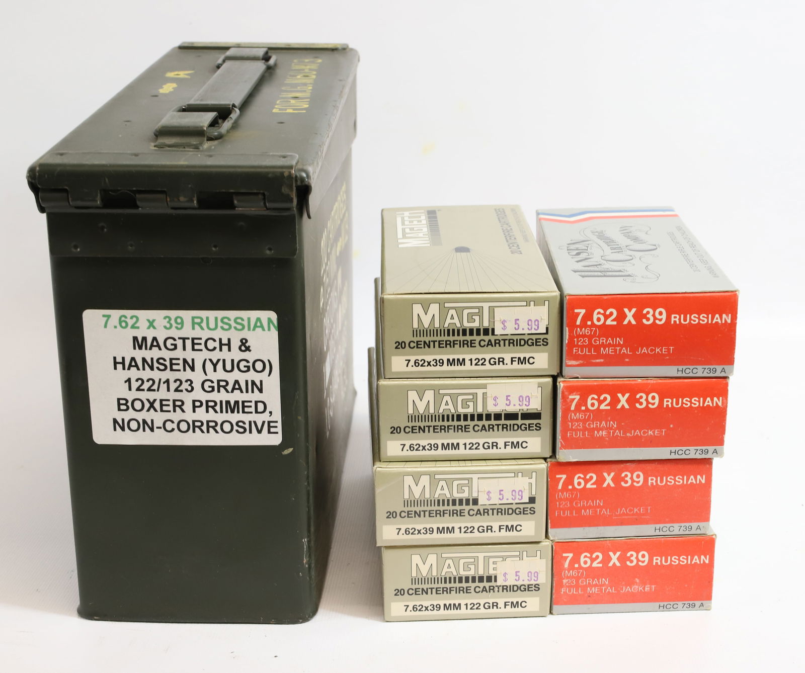 7.62 X 39 RUSSIAN AMMO LOT (1 of 2)