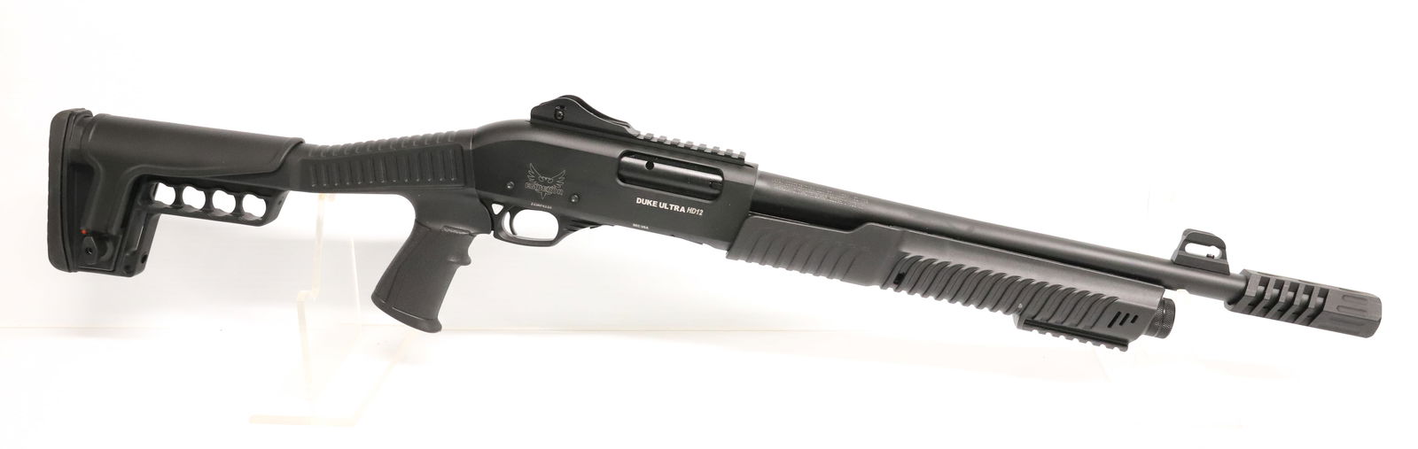 EMPEROR DUKE ULTRA HD 12 SHOTGUN: 12 GAUGE, SERIAL# 21SRP4110, 19" BARREL - THIS GUN REQUIRES REGISTRATION OR AN FFL TRANSFER TO PURCHASE