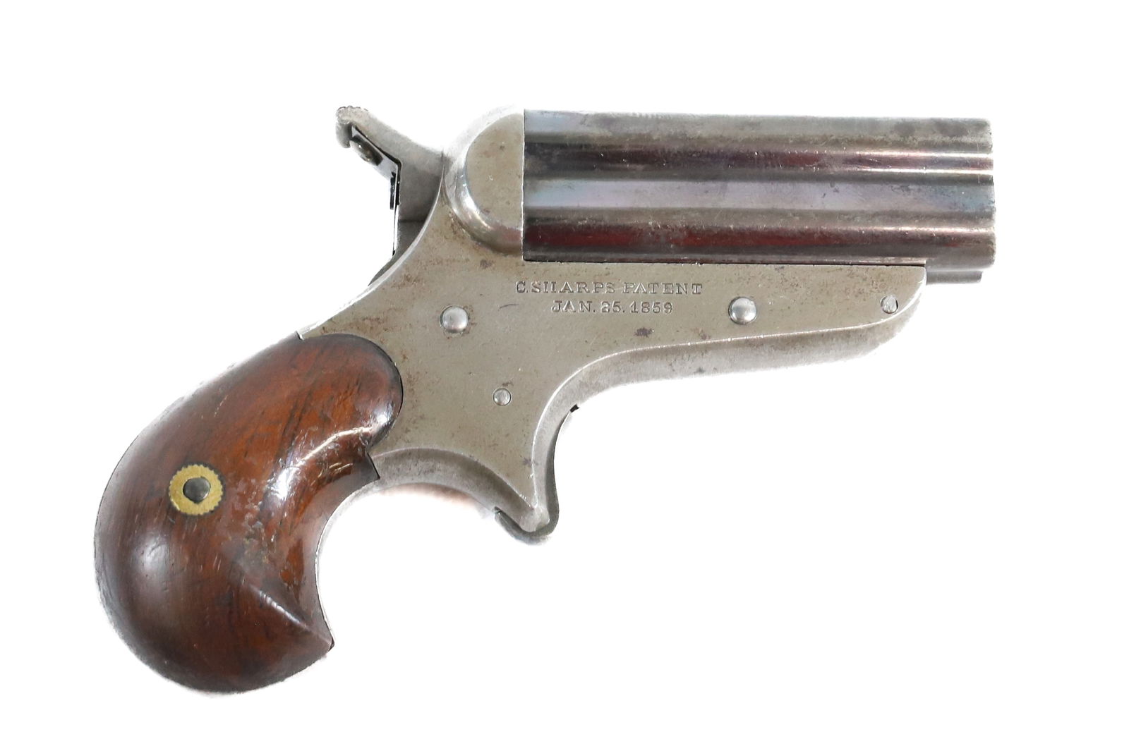 C. SHARPS MOIDEL 4 PEPPERBOX REVOLVER (1 of 5)