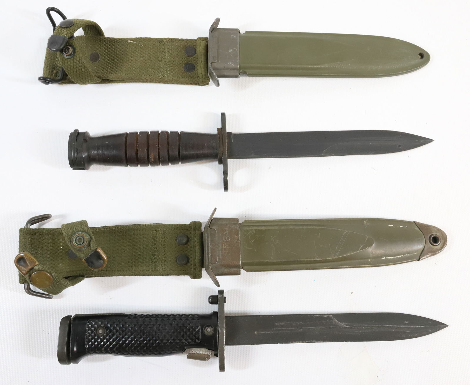 (2) U.S. M-8 BAYONETS - 4