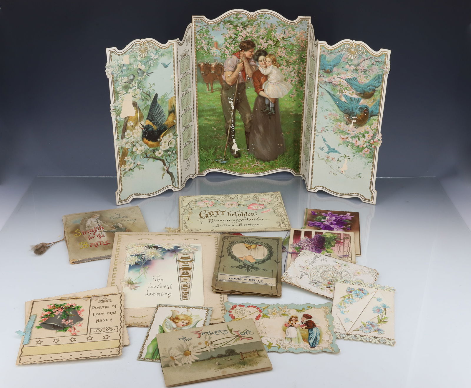 LOT OF ANTIQUE PAPER GOODS (1 of 5)