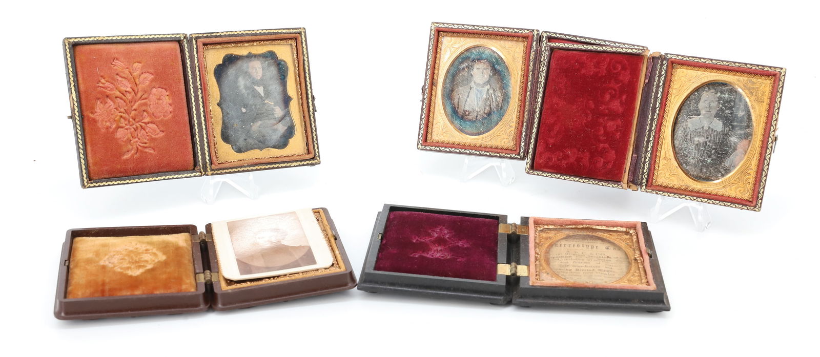 LOT OF DAGUERREOTYPES AND CASES (1 of 7)