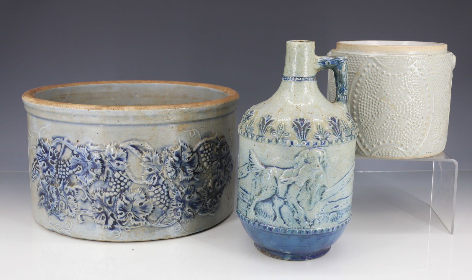 LOT OF WHITES UTICA STONEWARE (1 of 6)