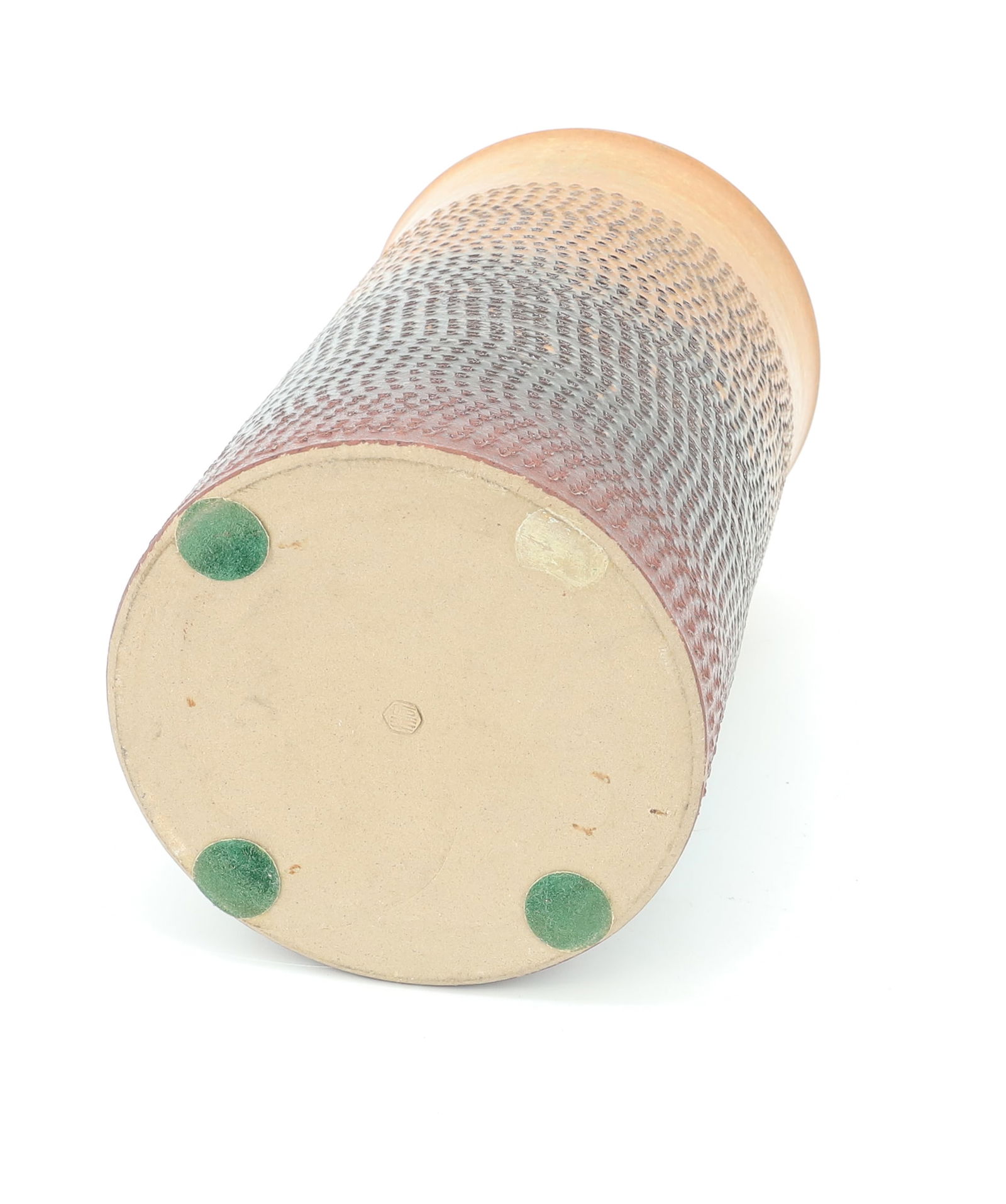 POTTERY TEAPOT AND VASE - 6