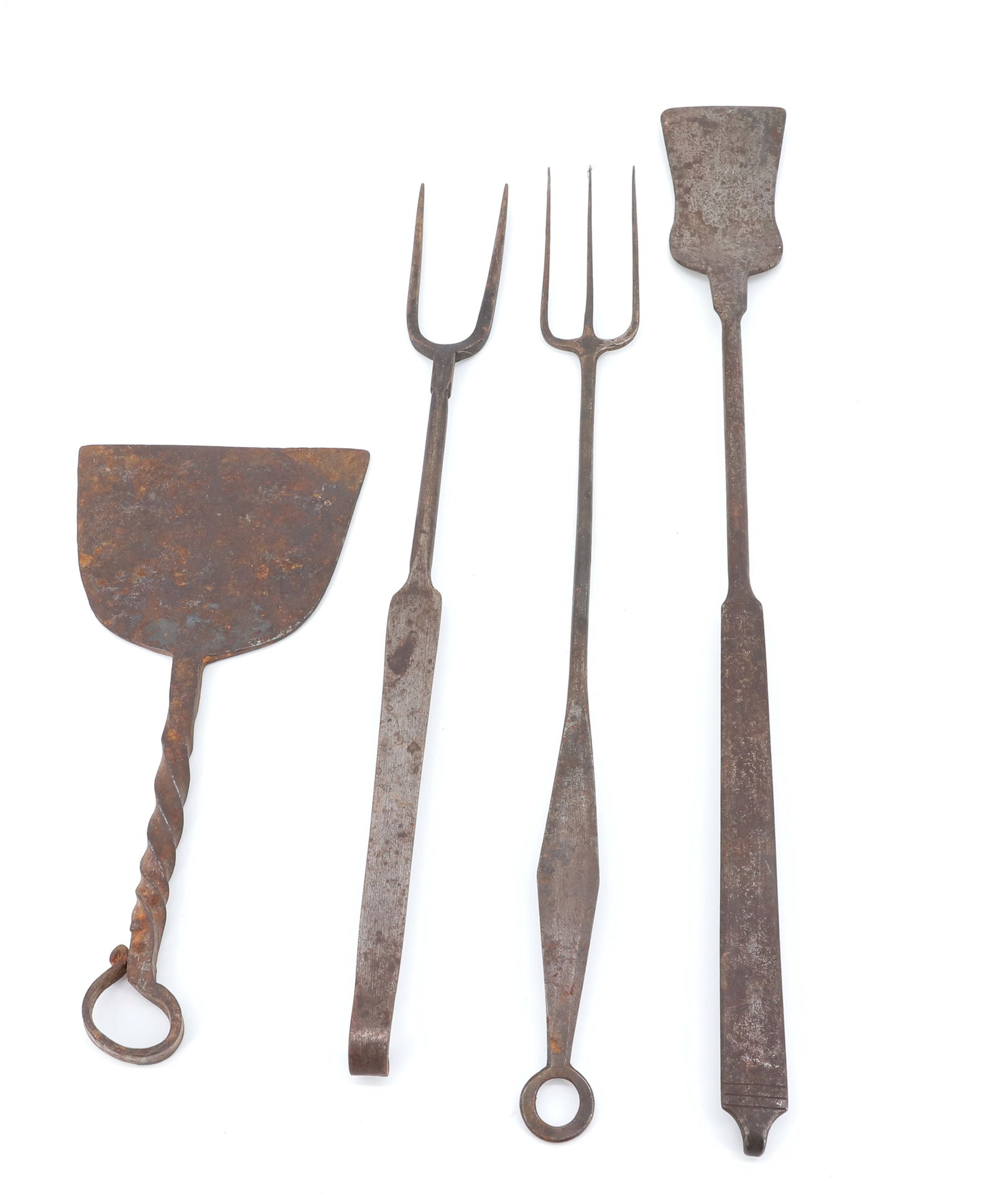 LOT OF WROUGHT IRON UTENSILS (1 of 2)