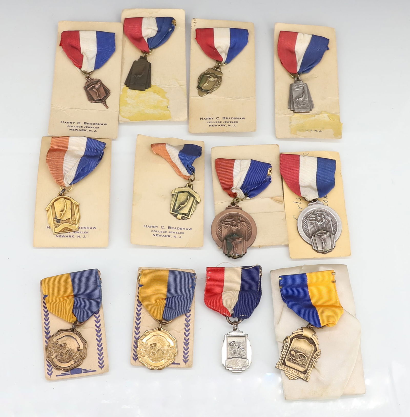 LOT OF WOMEN'S SWIMMING MEDALS (1 of 9)