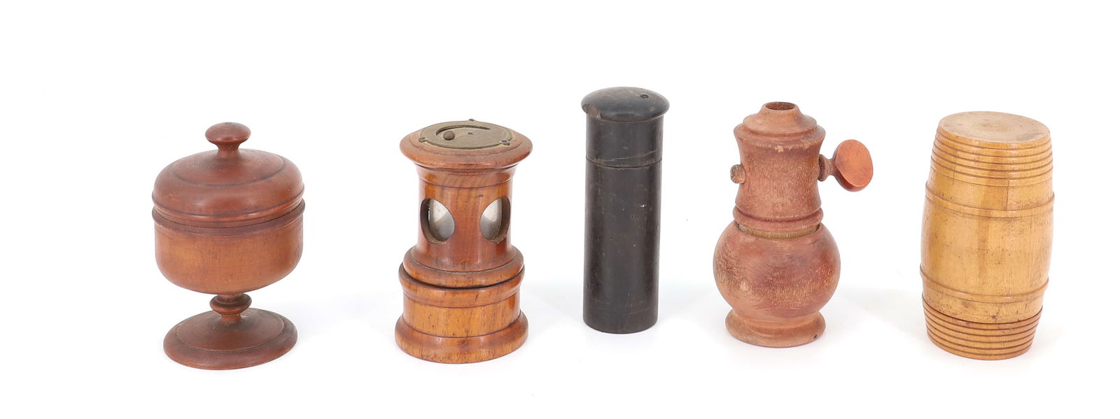 LOT OF ANTIQUE WOODENWARE (1 of 4)