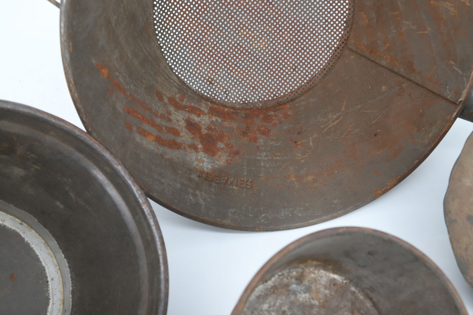 TINWARE AND IRON STRAINERS - 2