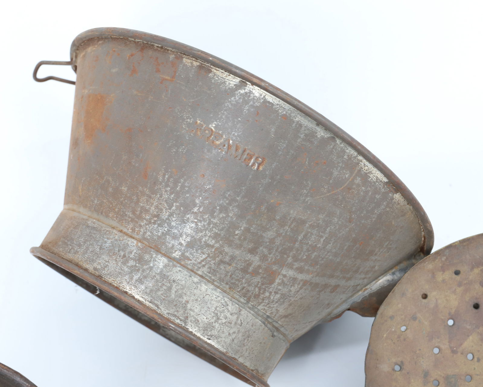 TINWARE AND IRON STRAINERS - 3