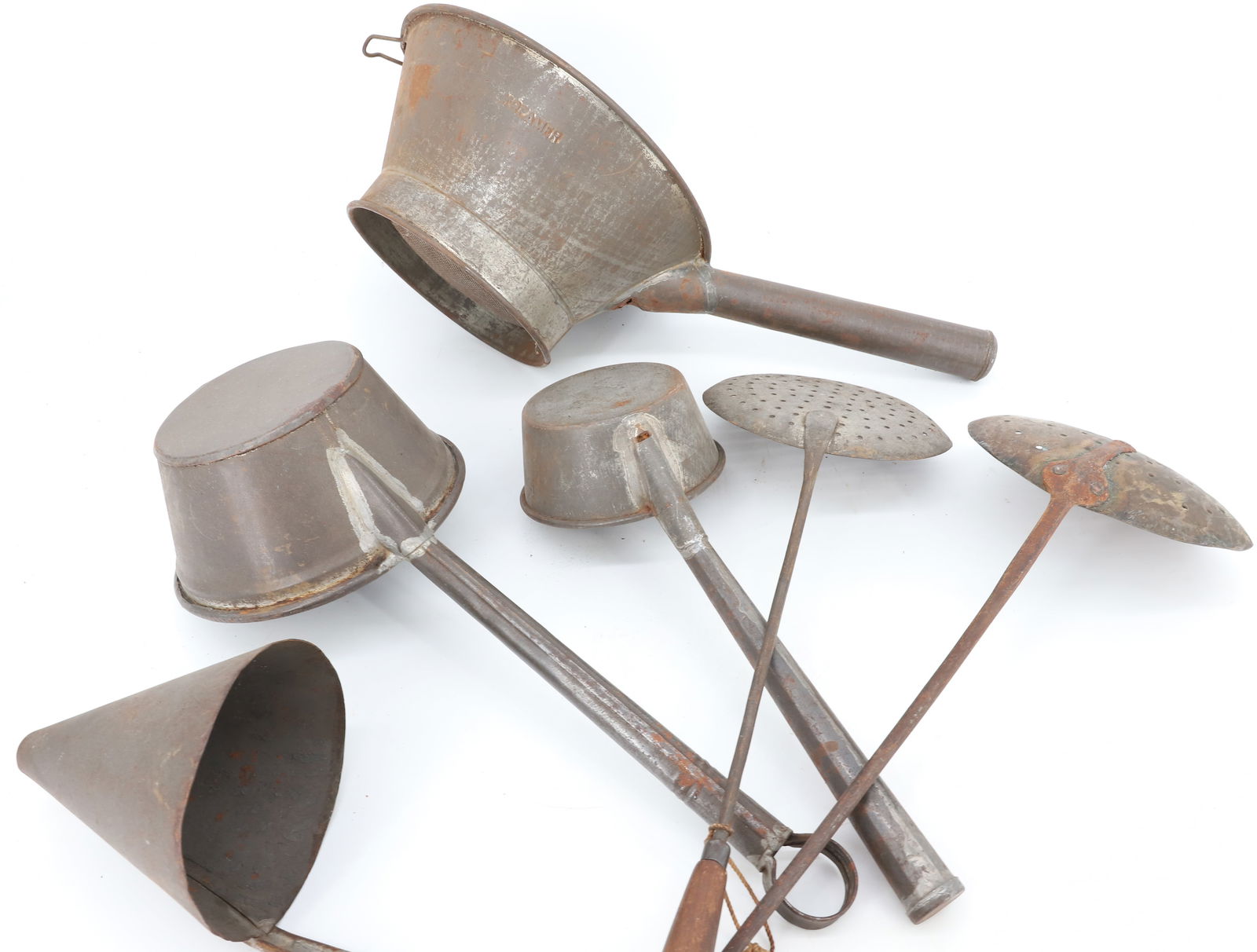 TINWARE AND IRON STRAINERS - 4
