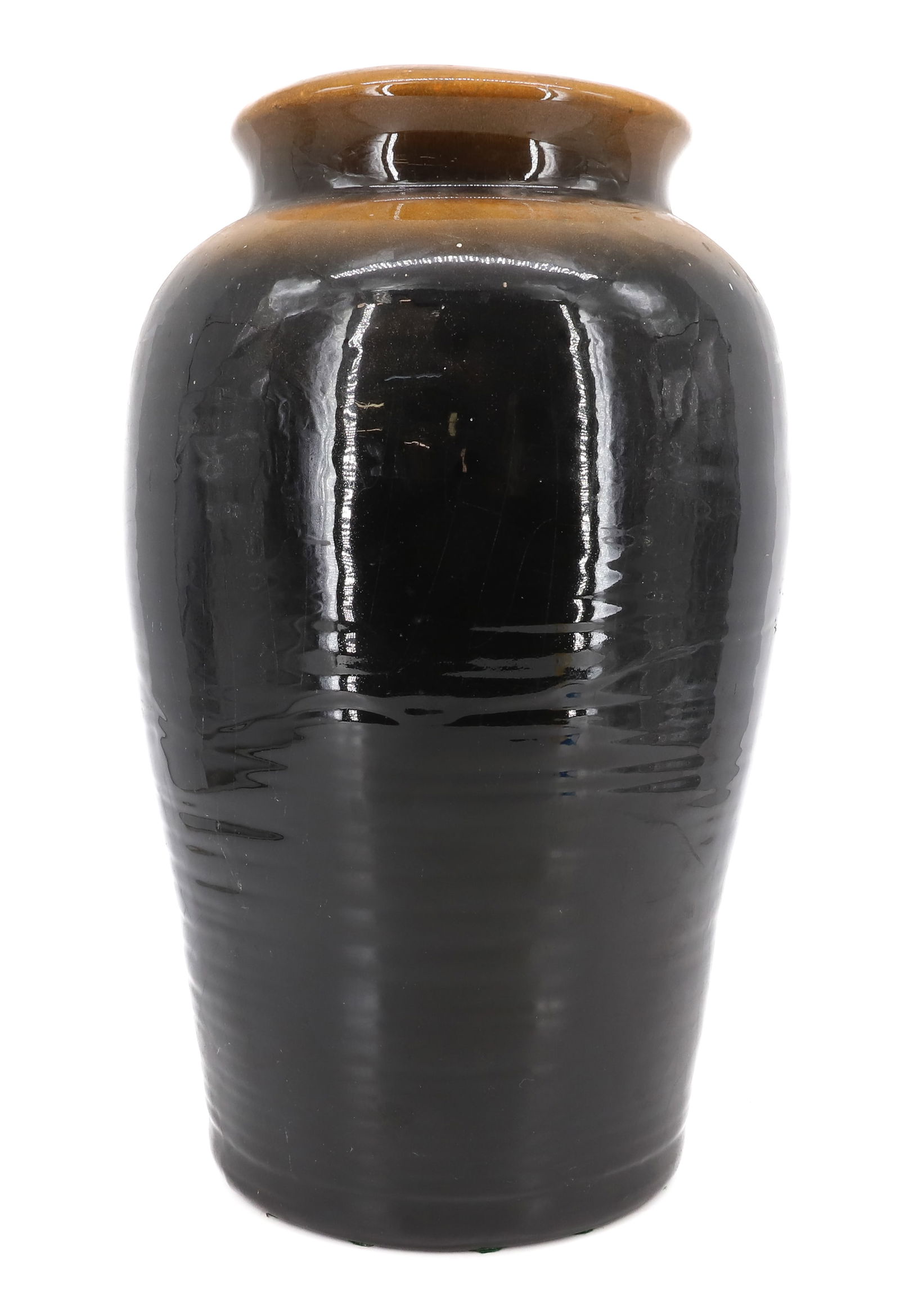 GLAZED POTTERY FLOOR VASE (1 of 5)